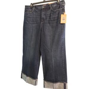 NWT NYDJ wide leg jeans size 16 women's